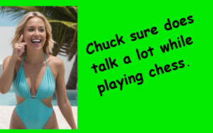 Chuck sure does
